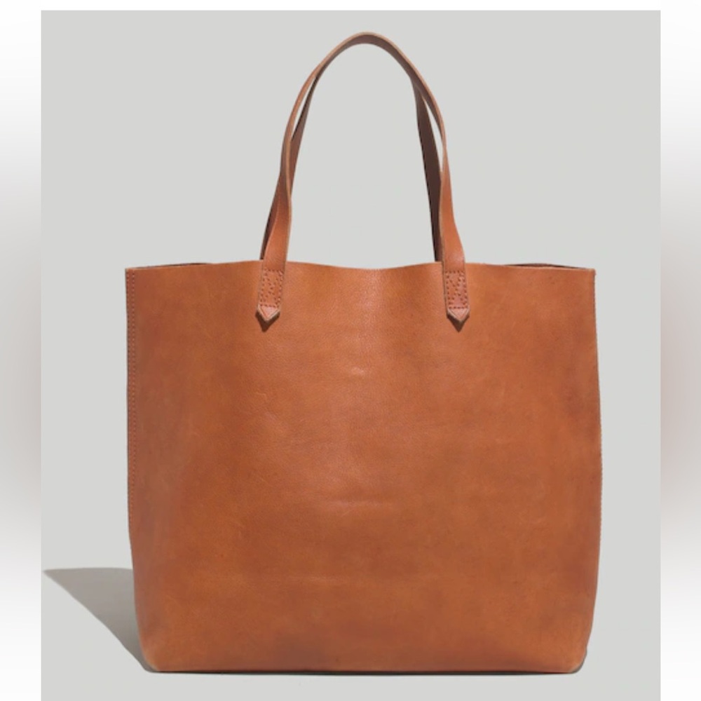Madewell Transport Tote in English Saddle